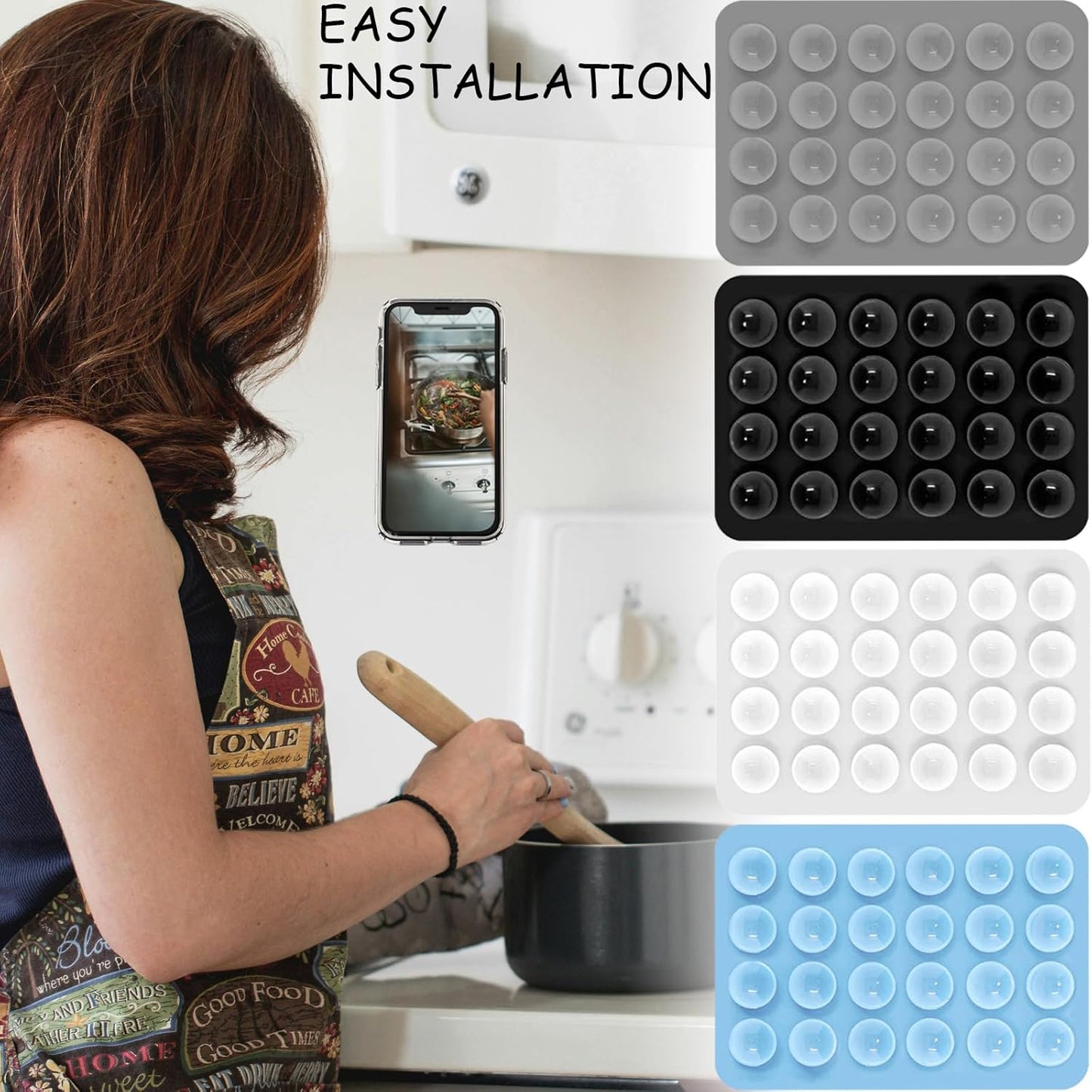 Mobile Suction Mat- Strong Anti-Slip Sticky Pad