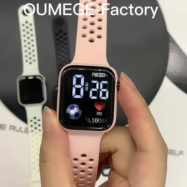 LED Digital Watch for Kids Sports Waterproof
