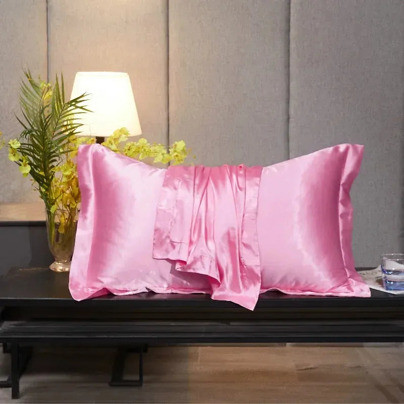 Satin Pillowcase for Hair Skin Silk Pillow Case