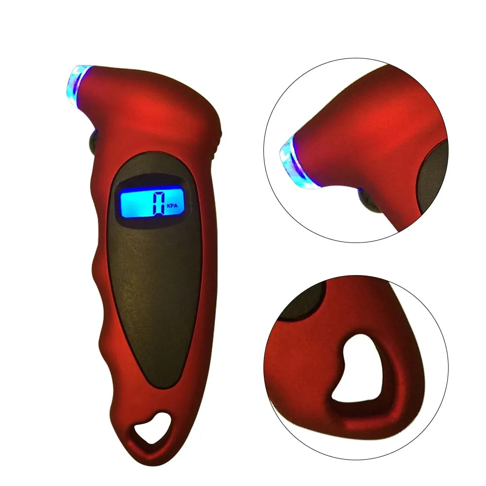 Digital LCD Car Tire Tyre Air Pressure Gauge