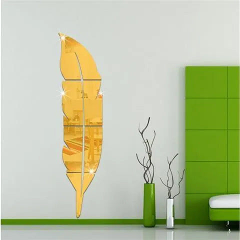 Simply Decorative Leaf Acrylic Wall Decor Decoration