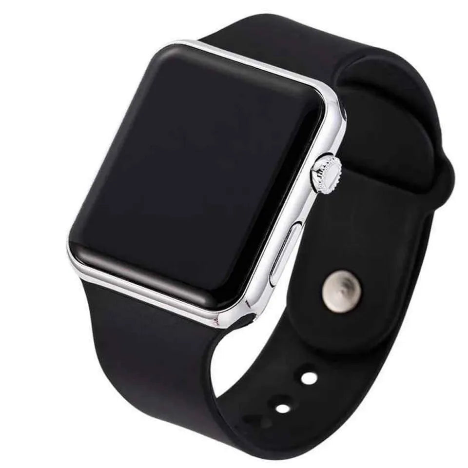 Square LED Sports Digital Watch