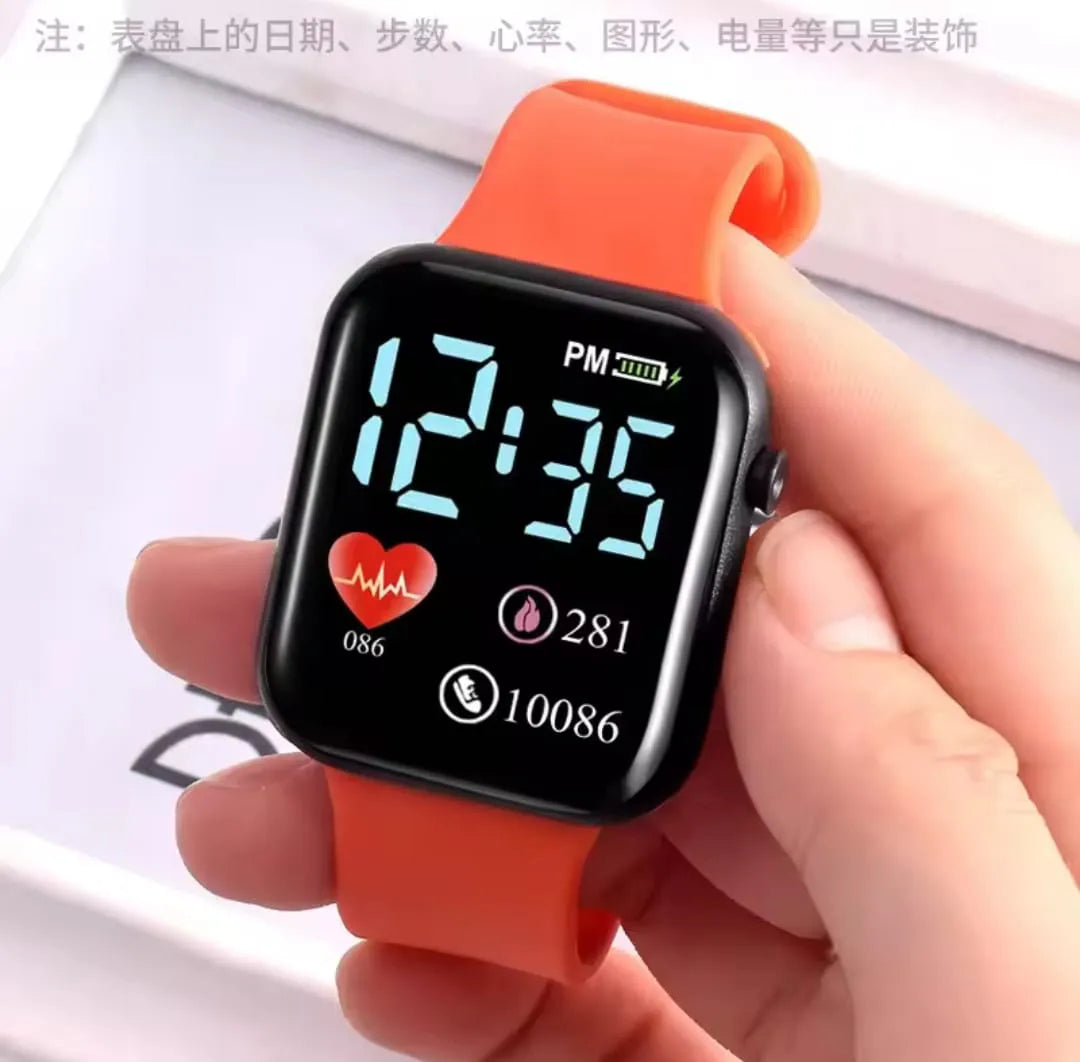 LED Digital Watch for Kids Sports Waterproof
