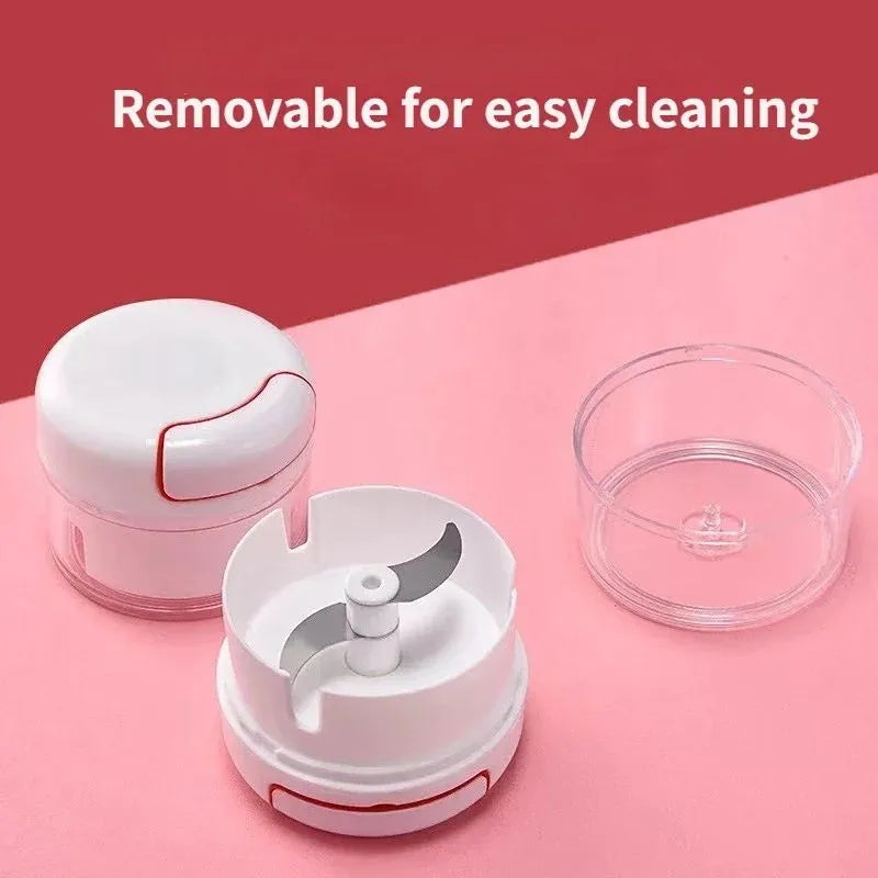 Mini Garlic Slicer Household Mincing Machine