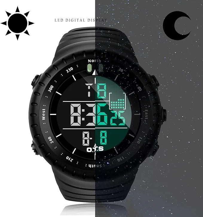 Military Men's Digital Sports Watch