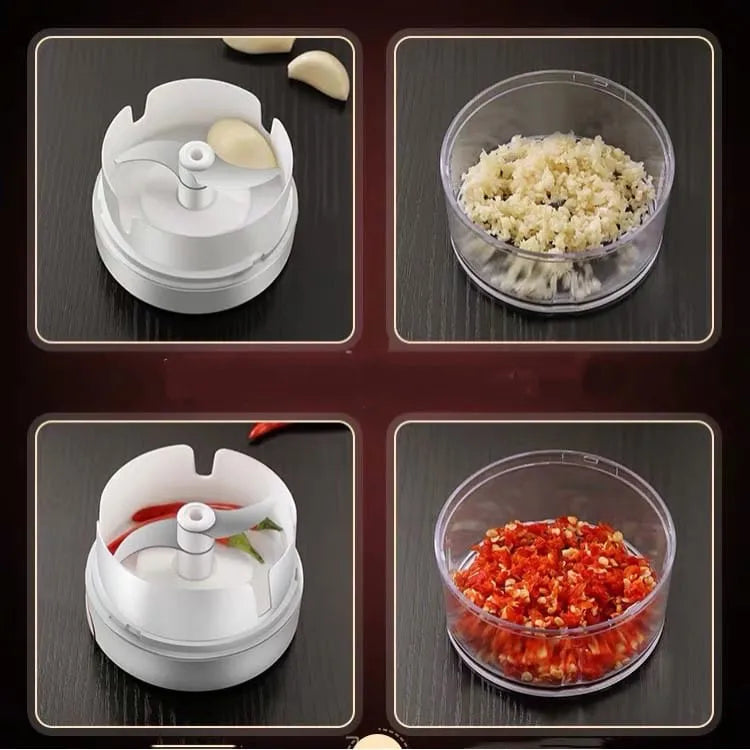 Mini Garlic Slicer Household Mincing Machine