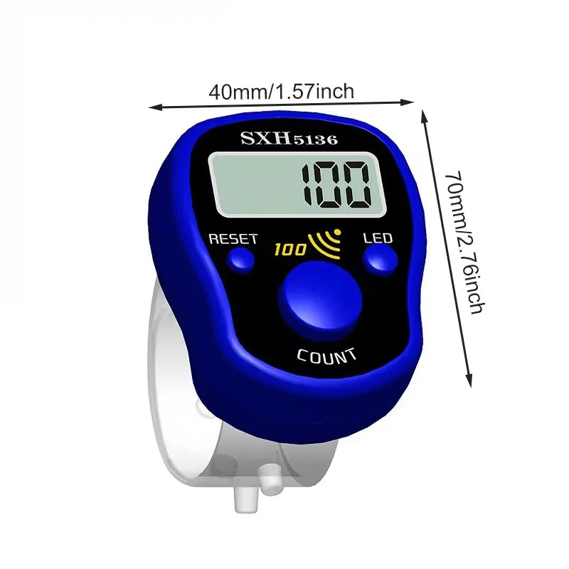 LED Electronic Finger Clicker Tasbih