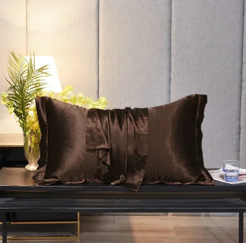 Satin Pillowcase for Hair Skin Silk Pillow Case