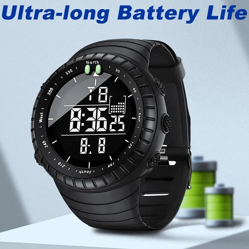 Military Men's Digital Sports Watch