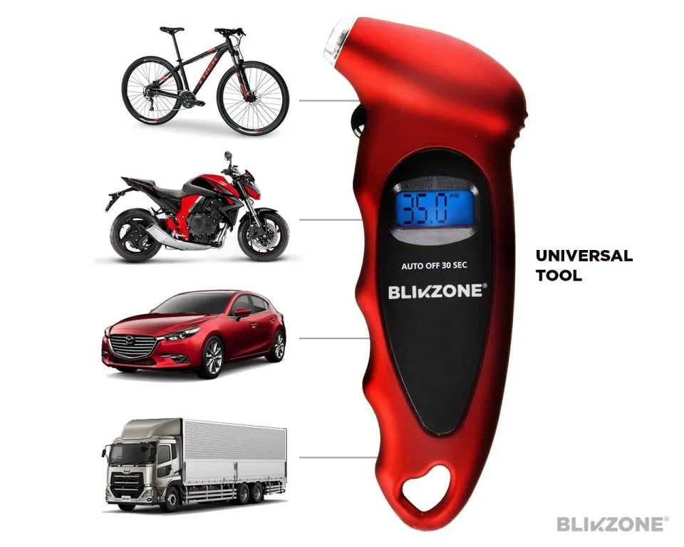 Digital LCD Car Tire Tyre Air Pressure Gauge