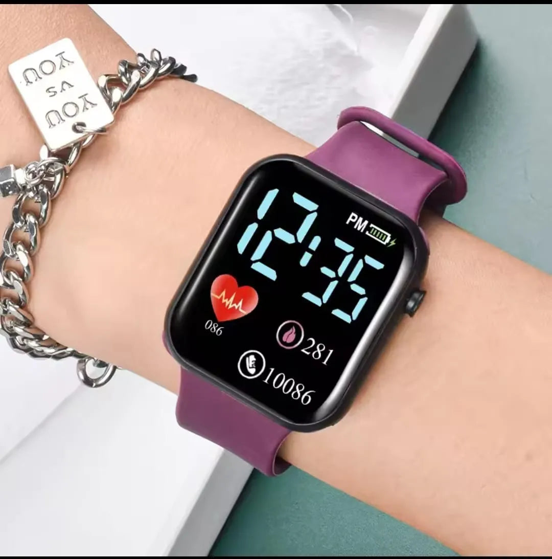 LED Digital Watch for Kids Sports Waterproof