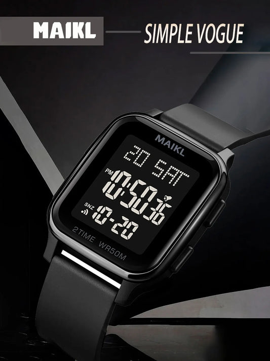 Digital LED Sports Watch for Men