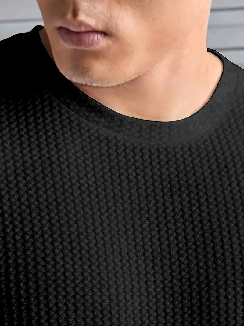 Vintage Clothing Waffle Knit Texture T-Shirt