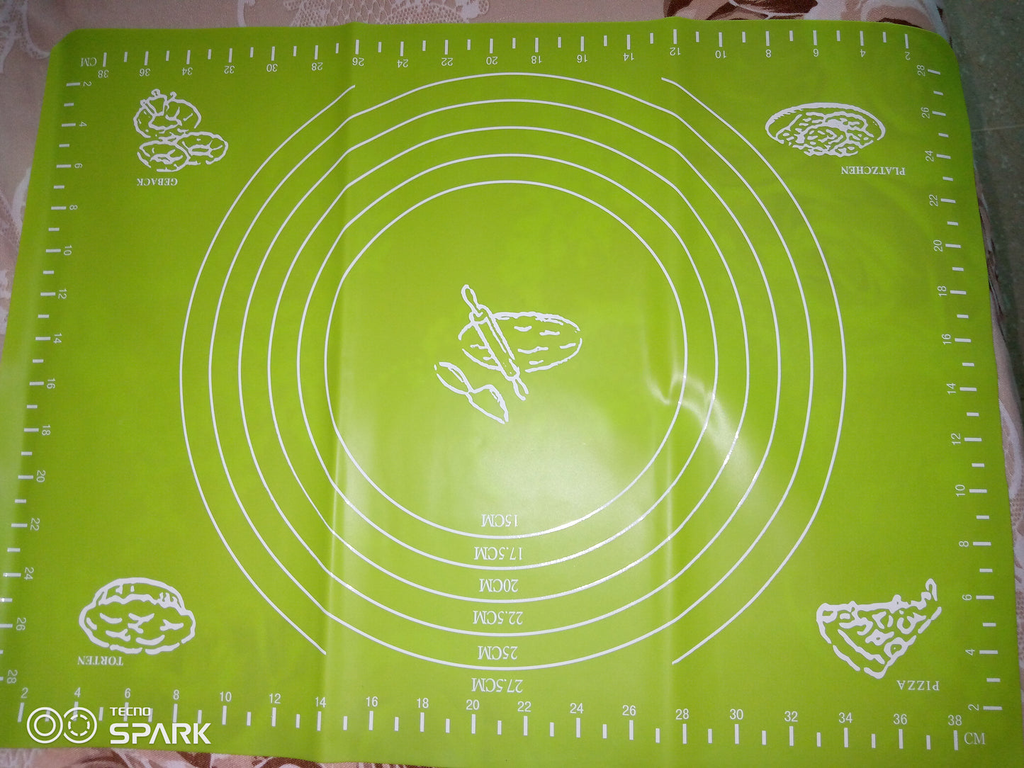 Silicone Baking Mat for Pastry & Roti Rolling